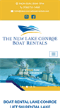 Mobile Screenshot of lakeconroeboatrentals.net